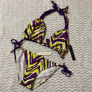 NWT Radio Fiji 2pc multicolor string bikin…